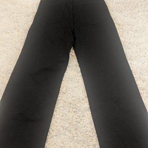 H & M Divided Twill Pants NWOT Black Size 8